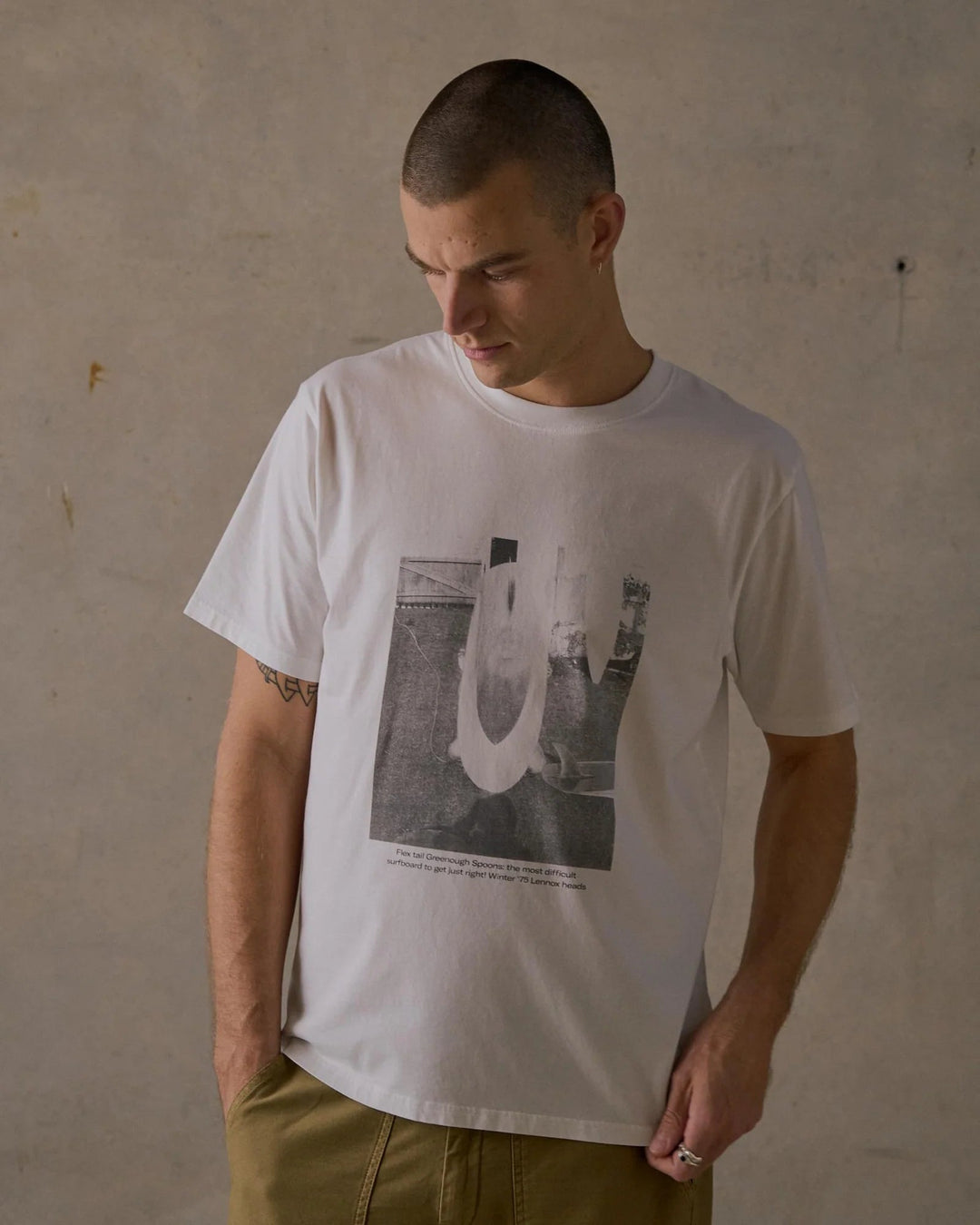 McTavish Spoon Tee - Gowings Pacific Trader