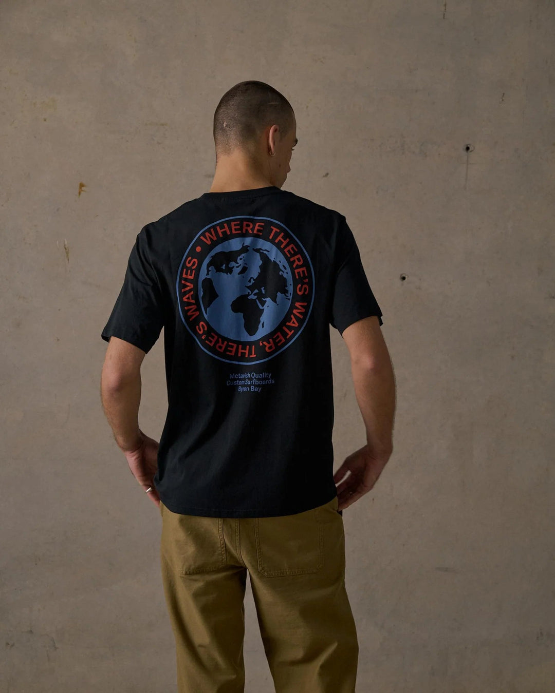 McTavish Waves Tee - Gowings Pacific Trader