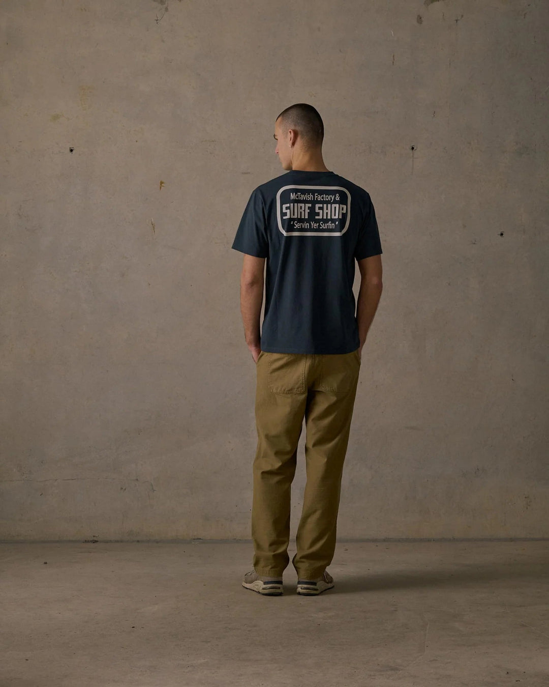 McTavish Surf Shop Tee - Gowings Pacific Trader