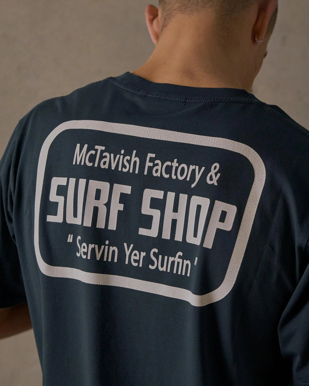 McTavish Surf Shop Tee - Gowings Pacific Trader