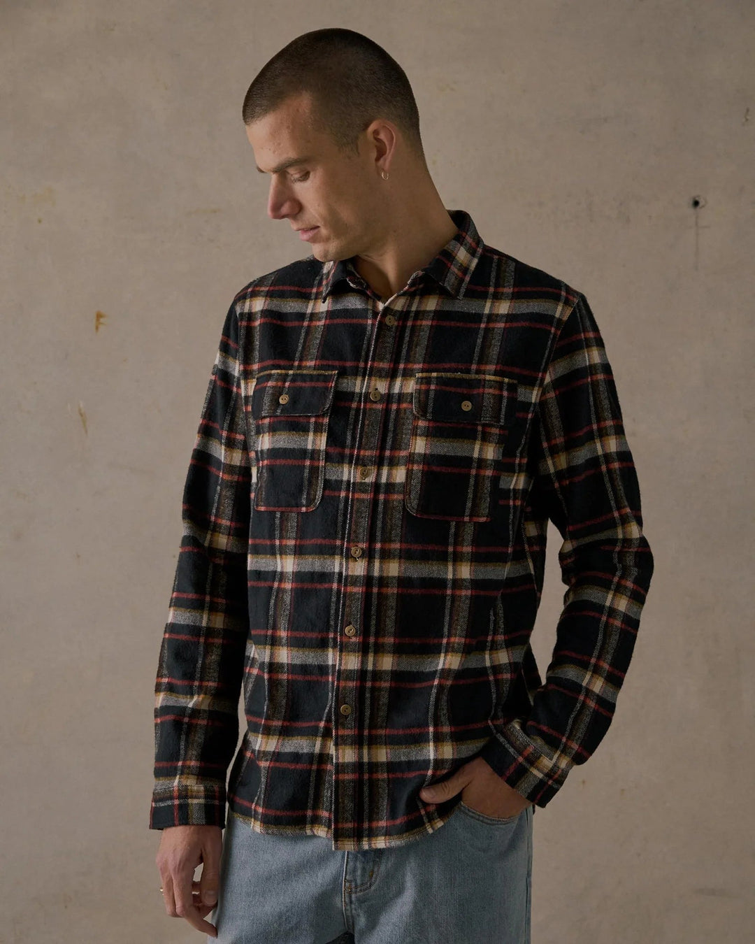 McTavish Twin Pocket Flannel Shirt - Gowings Pacific Trader
