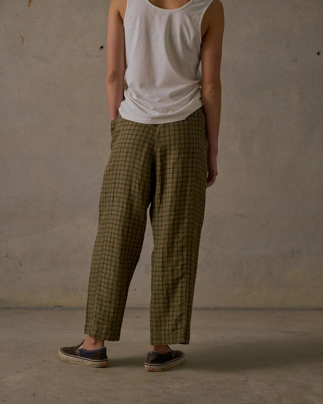 McTavish Patio Check Pants - Gowings Pacific Trader
