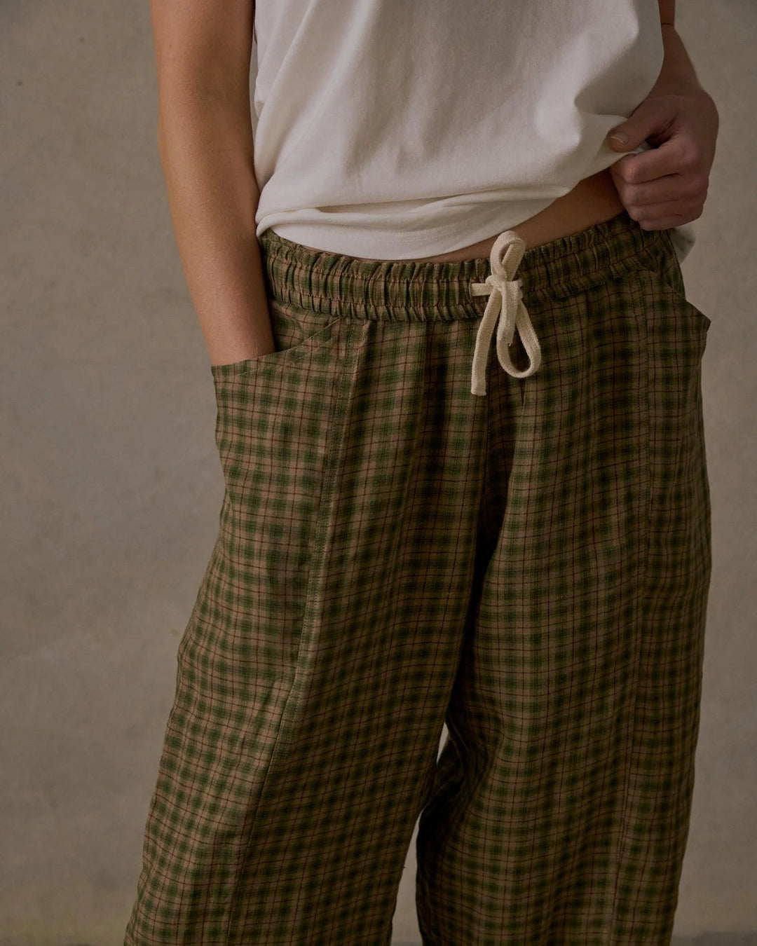 McTavish Patio Check Pants - Gowings Pacific Trader