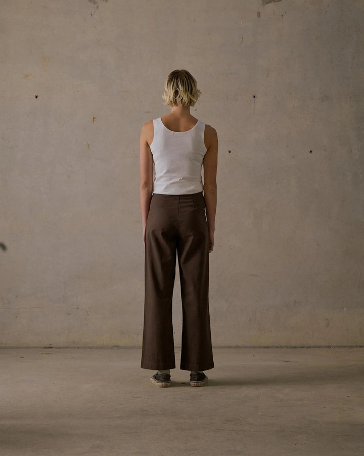 McTavish Wide Pleated Pants - Gowings Pacific Trader