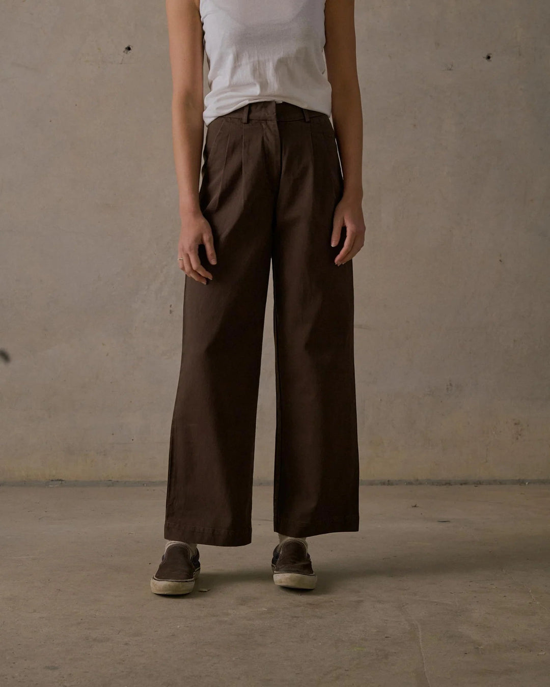 McTavish Wide Pleated Pants - Gowings Pacific Trader