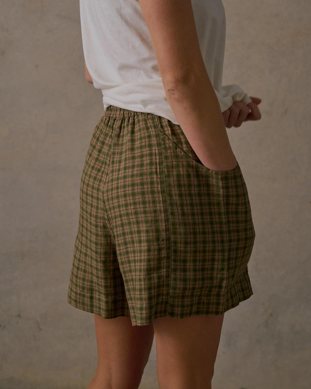 McTavish Patio Check Shorts - Gowings Pacific Trader
