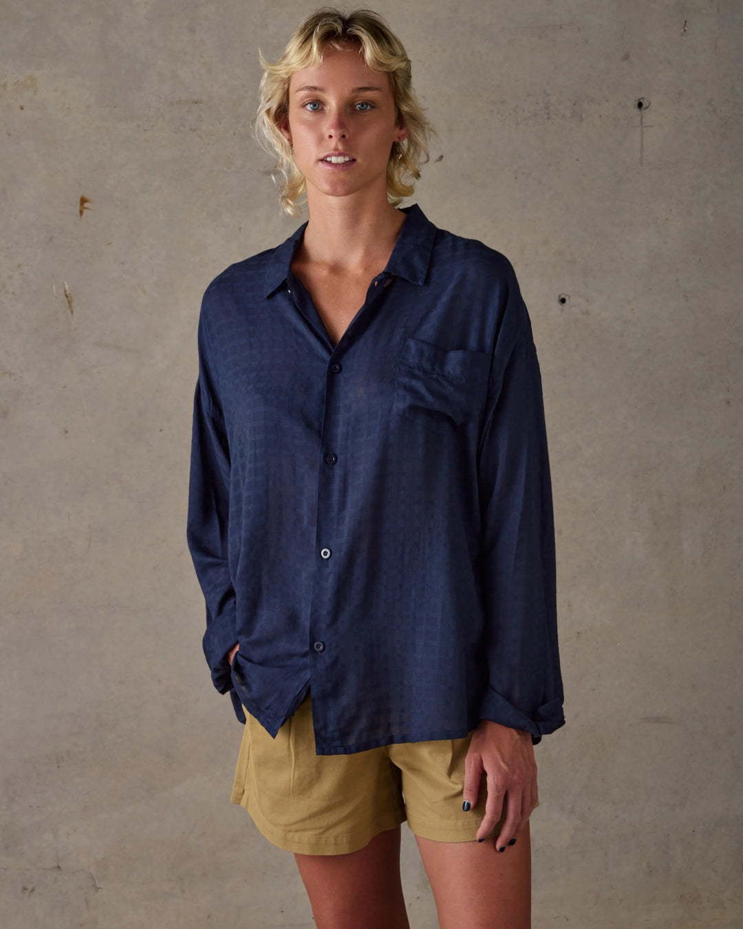 McTavish Aloe Vera Long Sleeve Shirt - Gowings Pacific Trader
