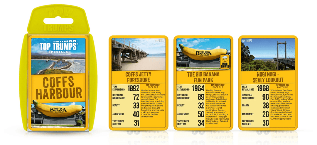 Coffs Harbour Top Trumps - Gowings Pacific Trader