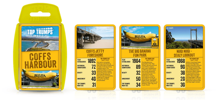 Coffs Harbour Top Trumps - Gowings Pacific Trader