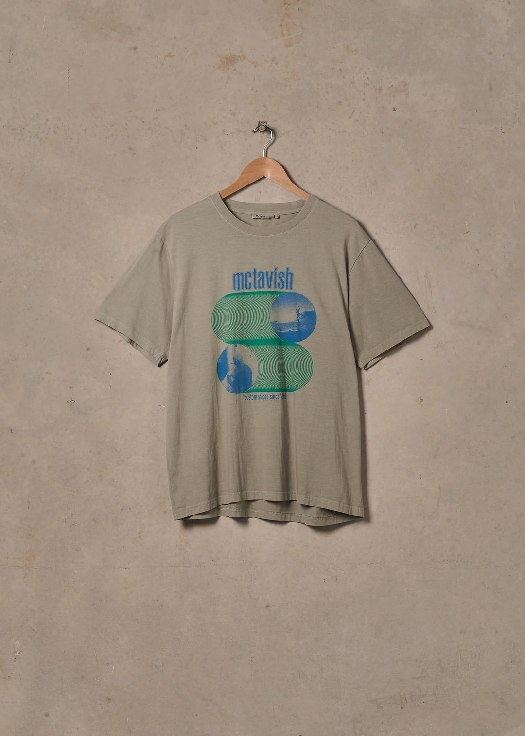 McTavish Waves Tee by Schuyler Beecroft - Gowings Pacific Trader