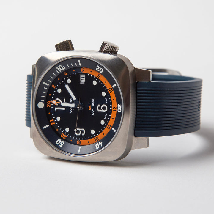 Gowings Leatherback GMT Dive Watch - Gowings Pacific Trader