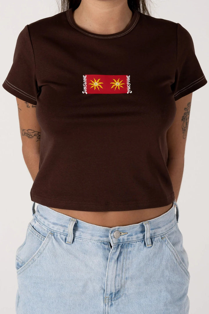 Inner Relm Sunshine Baby Tee - Gowings Pacific Trader